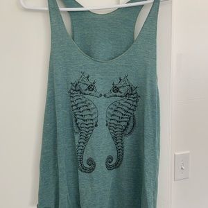 Seahorse tank top American Apparel